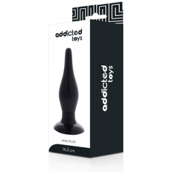 Addicted Toys - Plug Anal 14.5 Cm Noir